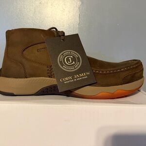 Cody James Low Lace Casual Moc Boots – Men’s Size 12D (New with Tags) 🤎👞